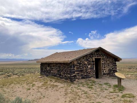 Restored Pony Express stop